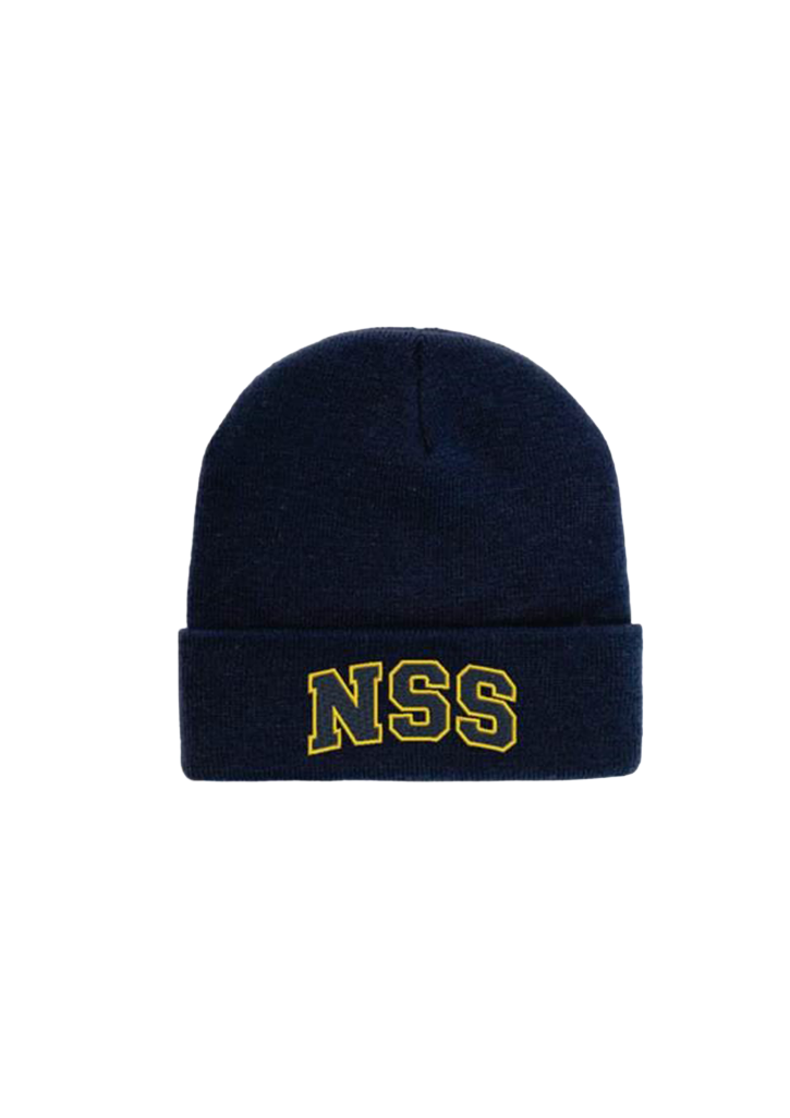 North Shore Swimming Recycled Roll Up Beanie Navy
